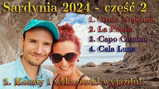 🌴 SARDYNIA 🌴 Część 2 Zobaczcie co wybraliśmy na 10 dni wakacji 😎😍  wrzesień 2024 [upl. by Dorisa]