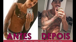 ANTES E DEPOIS MC LIVINHO [upl. by Lekar]