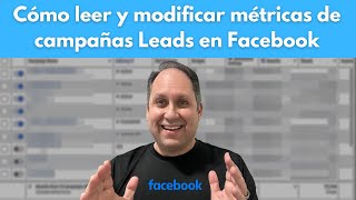 Mi Experimento con Facebook Ads y las Métricas QUE NADIE SABE [upl. by Airdua]