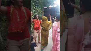 Duniya ke system chalave li mai dancequeendiv shorts bhojpuribhakti bhojpuri matarani [upl. by Jeralee]