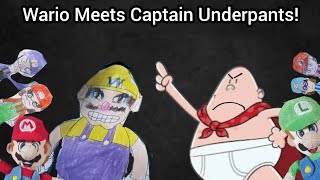 SuperWilliamBros Wario Meets Captain Underpants [upl. by Assyral]