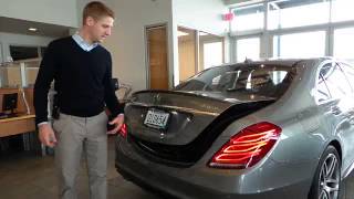 2014 MercedesBenz SClass 4dr Sdn S550 4MATIC Minnetonka Minneapolis Bloomington Live [upl. by Aaberg]