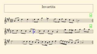 RO Partitura  Invartita [upl. by Aihsei]