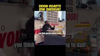 Deion ROASTS Shedeur🔥 [upl. by Alleroif21]