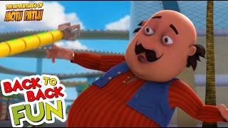 Back To Back Fun  52  Motu Patlu Cartoons  S11  Cartoons For Kids  motupatlu video [upl. by Caty289]