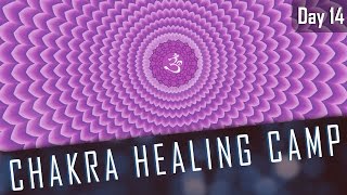 CROWN CHAKRA AFFIRMATIONS  14 Day Chakra Healing Camp DAY14 [upl. by Hoi]