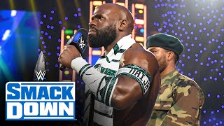 Apollo Crews demands an Intercontinental Title Rematch SmackDown March 5 2021 [upl. by Mellette]