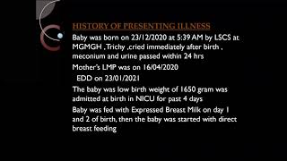 Undergraduate Clinics No 17  Newborn Case  Preterm Neonate [upl. by Hebbe254]