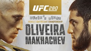 UFC 280 Oliveira vs Makhachev Aljamain Sterling vs TJ Dillashaw Yan vs OMalley  ELLIES PICKS [upl. by Aphra]