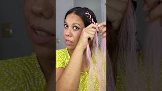 Trenzas fáciles con kanekalon paso a paso tendencias viral Tutorial trenzasfaciles 2024 [upl. by Blatt]