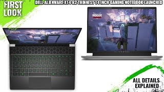 Dell Alienware x14 R2 Thinnest 14Inch Gaming Notebook Launched Explained All Spec Features amp More [upl. by Nylassej]