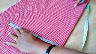 Kitchen Apron Cutting And Stitching [upl. by Yreffoeg]