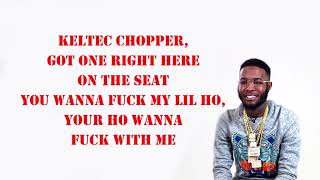 SHY GLIZZY  KEEP IT GOING  LYRICS VIDEO 2018 [upl. by Anaila285]