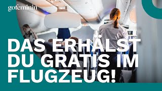 Diese Dinge bekommt man im Flieger gratis [upl. by Lati108]