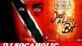 DESTRA GARCIA  JUST AH LITTLE BIT  TRINIDAD SOCA 2014 [upl. by Nicki]