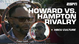 We circle this on the calendar  Trent Boykin on IMPORTANCE of HowardHampton rivalry  First Take [upl. by Dewie]