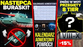 NOWY POGROMCA BURASKI KALENDARZ ADWENTOWY i ZNIŻKI w WOT [upl. by Hsan218]