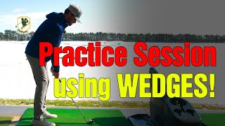 How To Practice Your WEDGES at the Range [upl. by Eryt]