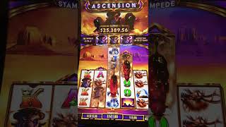 3393 Win on High Limit 15 Buffalo Ascension Slot Machine in Las Vegas Slot Machine Jackpot [upl. by Naujej]