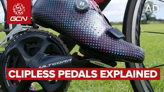 Clipless Pedals Explained  How To Use Clipless Pedals [upl. by Hortensa]