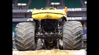 Monster Jam Vivint Smart Home Arena Salt Lake City Utah 2016 [upl. by Britte]