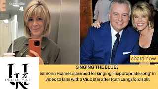 slammed for singing ‘inappropriate song in video to fans with S Club star after Ruth Langsford split [upl. by Viridi]