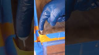 When Do I Remove My Tape Dam From My epoxycountertops [upl. by Hamian]