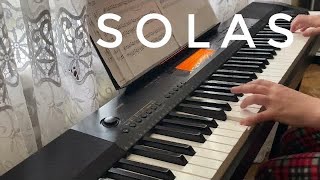 Solas by Jamie Duffyshort easy version🎹popular piano 🎵 [upl. by Colinson]