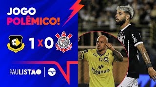 SÃO BERNARDO VENCE CORINTHIANS MESMO COM UM A MENOS SÃO BERNARDO 1 X 0 CORINTHIANS  PAULISTÃO [upl. by Riada]