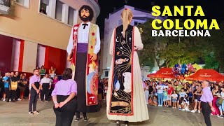 Festa Major de Santa Coloma de Gramenet 2023 Barcelona  Gegants de Catalunya [upl. by Beeson]