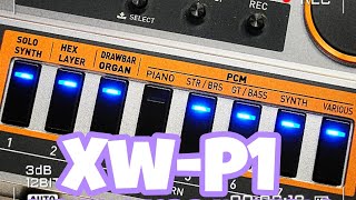 61 keys Keyboard  Synthesizer Casio XWP1 [upl. by Inatirb]