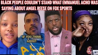 EMMANUEL ACHO SITS COMFORTABLY ON FOX SPORT AND SAID THIS ABOUT ANGEL REESE [upl. by Rolo]