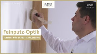 Für einen Raum mit Charakter und Stil  Trendstruktur FeinputzOptik [upl. by Gavrila321]