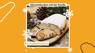 Zum 2 Advent Backen mit der Knolle  KartoffelStollen [upl. by Brubaker]