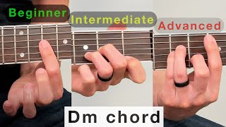 🎸 D minor chord on guitar  How to play a Dm guitar chord  Guitar Increase lesson tutorial tips [upl. by Yanffit]