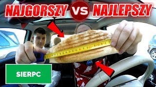 TEST NAJGORSZY VS NAJLEPSZY KEBAB SIERPC [upl. by Ybrad474]