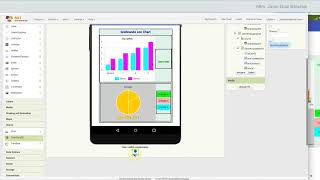 Gráficas de Barras y Circulares desde Web GoogleSheet con MIT App Inventor [upl. by Lednam502]