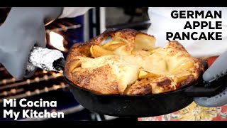 German Apple Pancake Mi Cocina My Kitchen [upl. by Oznofla462]