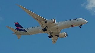 Boeing 7879 Dreamliner CCBGR coming from Miami to Fortaleza 🇺🇸🇧🇷 [upl. by Niklaus]