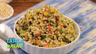 Jowar and Vegetable Khichdi Protein Fibre and Iron Rich by Tarla Dalal [upl. by Nenney679]