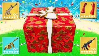 Fortnite Except I Can Only Open ONE Present [upl. by Silloh]