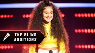 Blind Audition Lara Dabbagh  Scars To Your Beautiful  The Voice Australia 2019 [upl. by Evanthe]