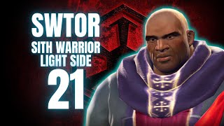 【SWTOR Star Wars The Old Republic Part 21】SITH WARRIOR LIGHT SIDE【ALDERAAN】 [upl. by Ingemar544]