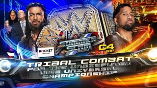 WWE 2K24  Roman Reigns Vs Jey Uso wwe2k24 romanreigns jeyuso wwe [upl. by Ojibbob]