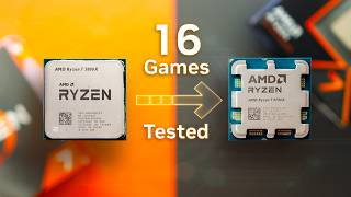 From Ryzen 7 3800X to 9700X  16 Games Tested [upl. by Rafter]