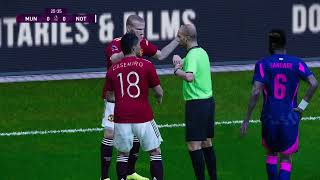 MANCHESTER UNITED VS FOREST  PREMIER LEAGUE 202425 [upl. by Rosaleen]