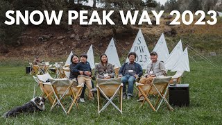 Snow Peak Way 2023 Group Camping With Friends  Ecoflow River 2 Pro  Kitchen Table IGT Set Up [upl. by Ivonne326]