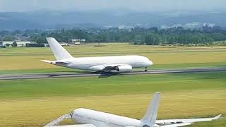 Landing 3rd A380 MSN008 [upl. by Younger966]