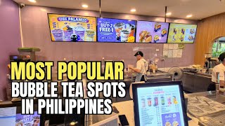 CEBU CITYS POPULAR BUBBLE TEA SPOTS  TEALIVE PHILIPPINES  Top Southeast Asia Milk Tea [upl. by Feirahs806]