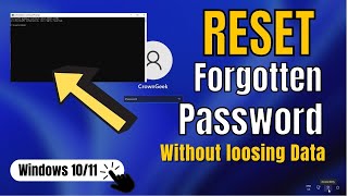 How To Reset Forgotten Password In Windows 1011 Without Losing Data  Without Disk amp USB [upl. by Orravan]